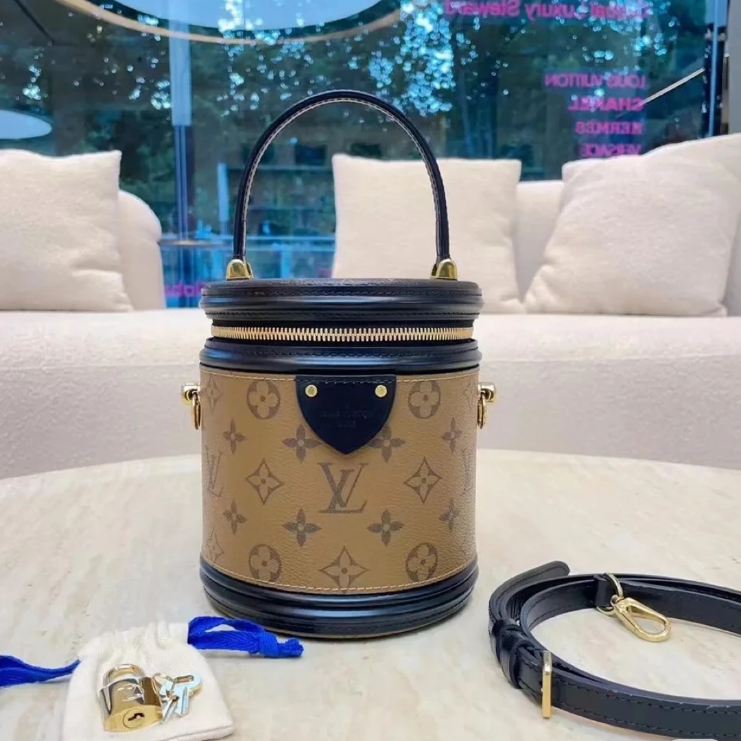 99新 LouisVuitton/路易威登 LV老花发财桶 25080051-06