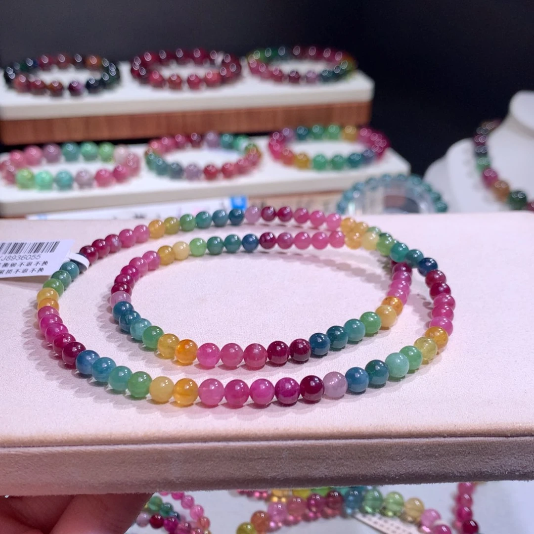 未镶嵌手链碧玺碧玺