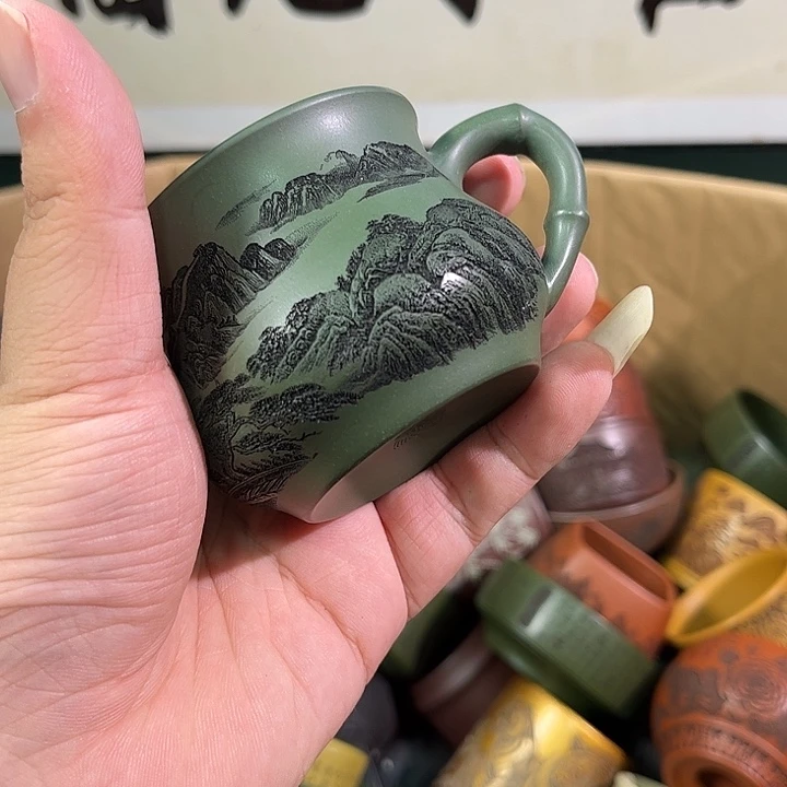 茶杯紫砂全手工紫砂主人杯