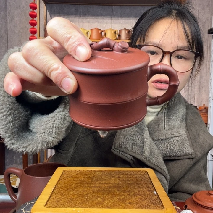 茶杯紫砂原矿紫砂杯