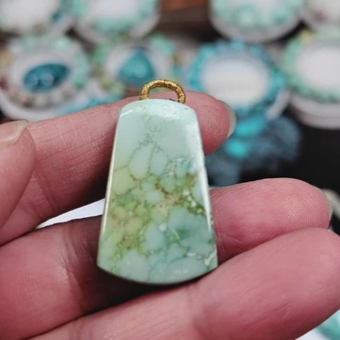 绿松石吊坠(不含链)未镶嵌