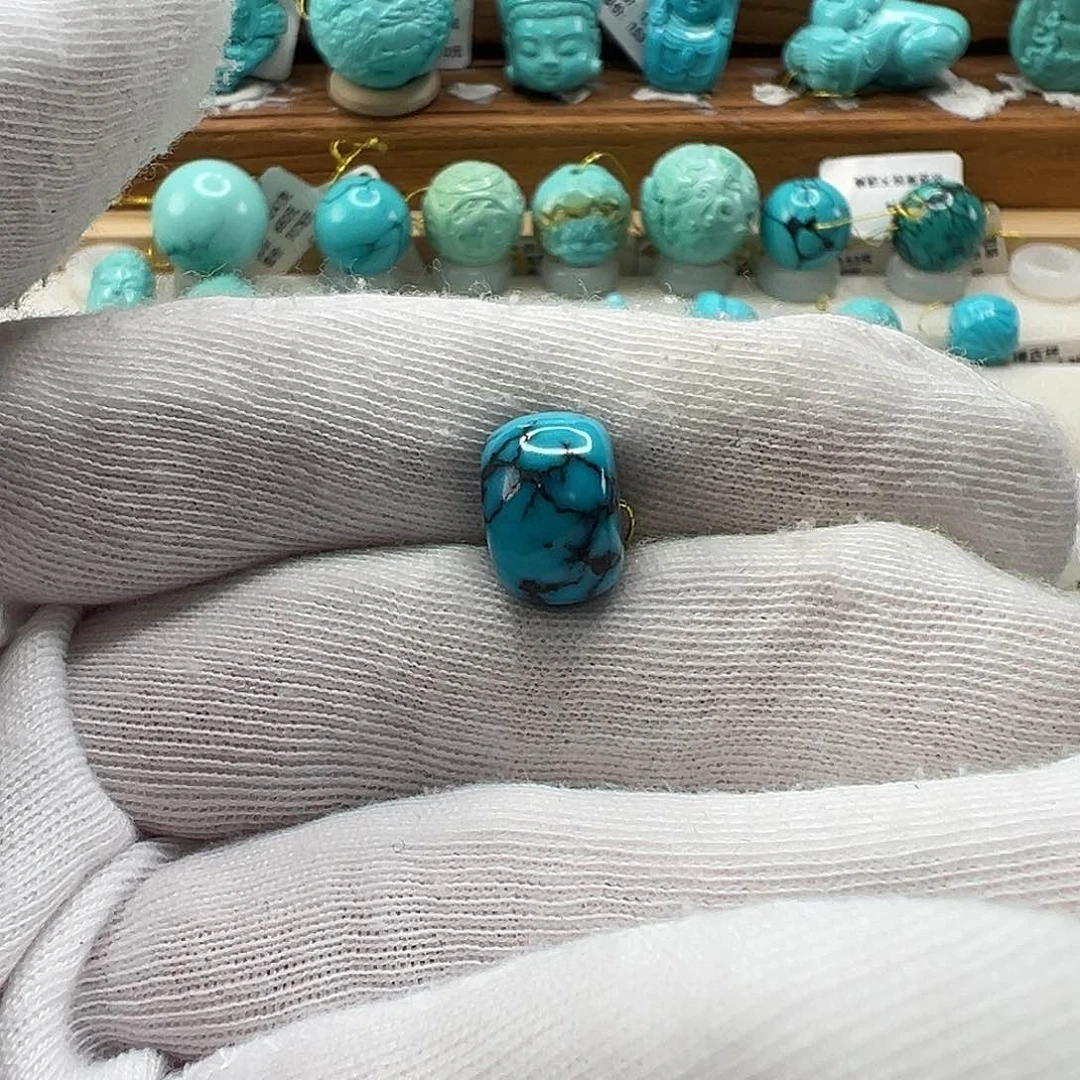 绿松石老型珠 未镶嵌