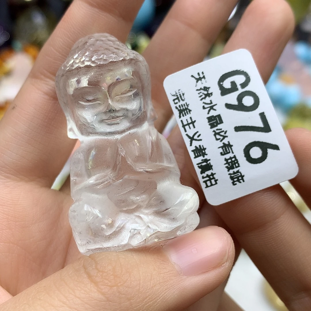 水晶未镶嵌珠宝半成品摆件
