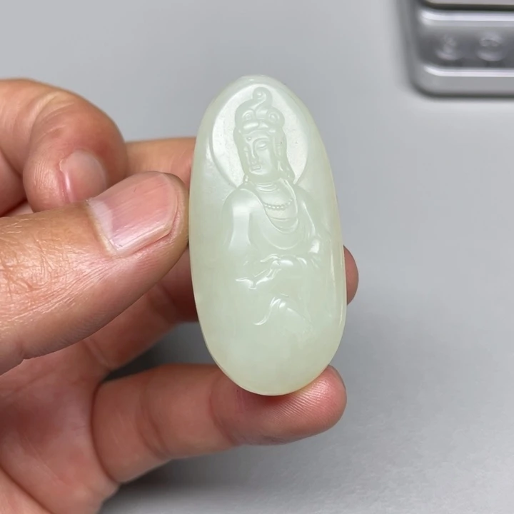 和田玉吊坠(不含链)未镶嵌城****店