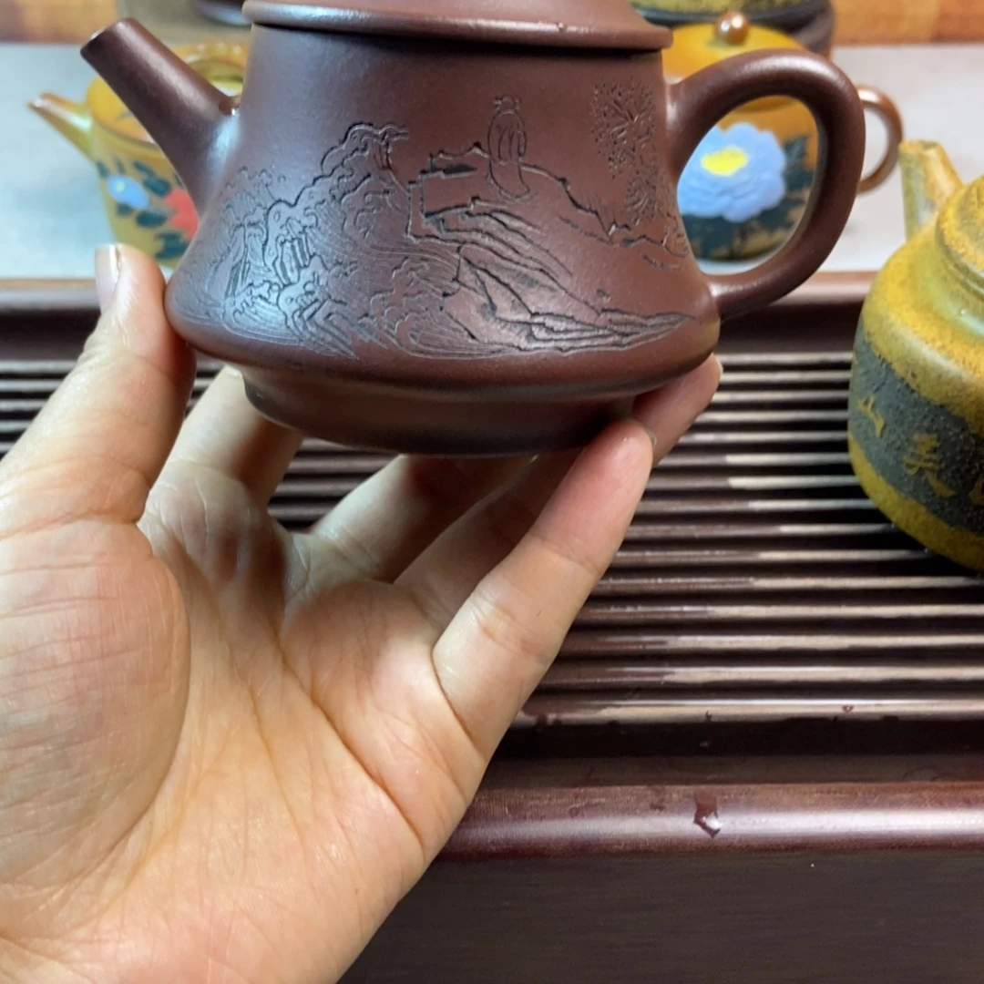 紫砂茶壶紫砂全手工定制