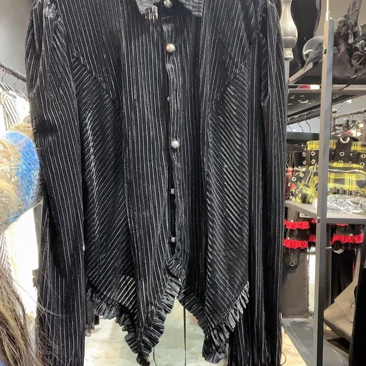 丝绒福利衬衫可调码