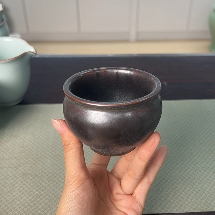 龙泉云间青瓷小米茶器