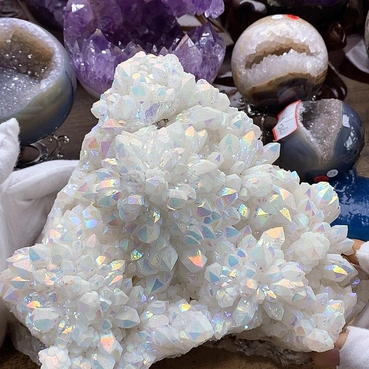 晶福利未镶嵌水晶大晶簇3