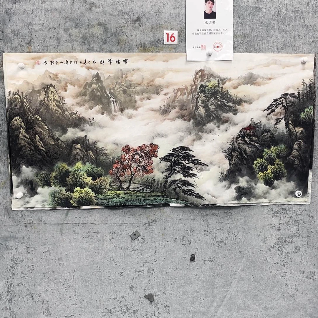 静***海绘画绘画作品张奇画芯