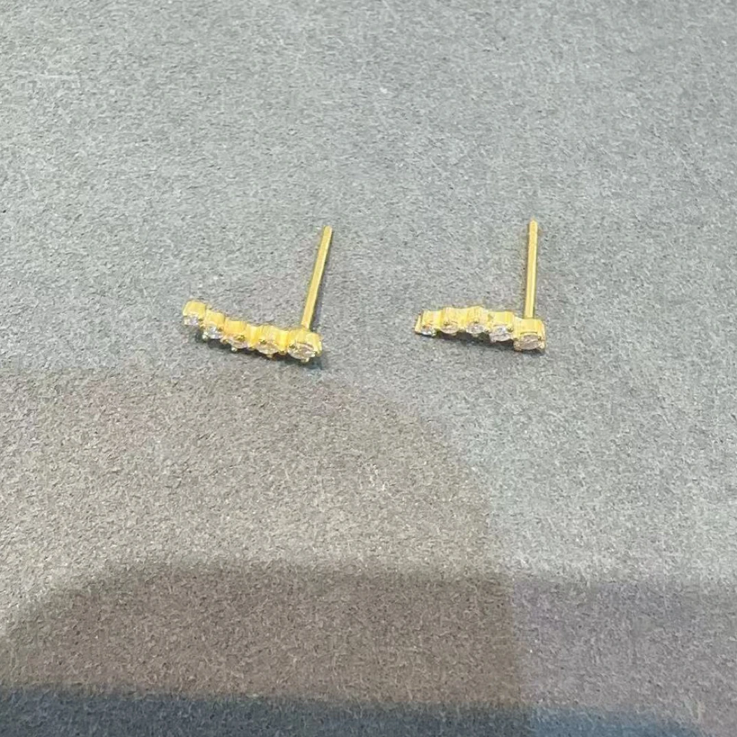 足金精品工艺耳饰