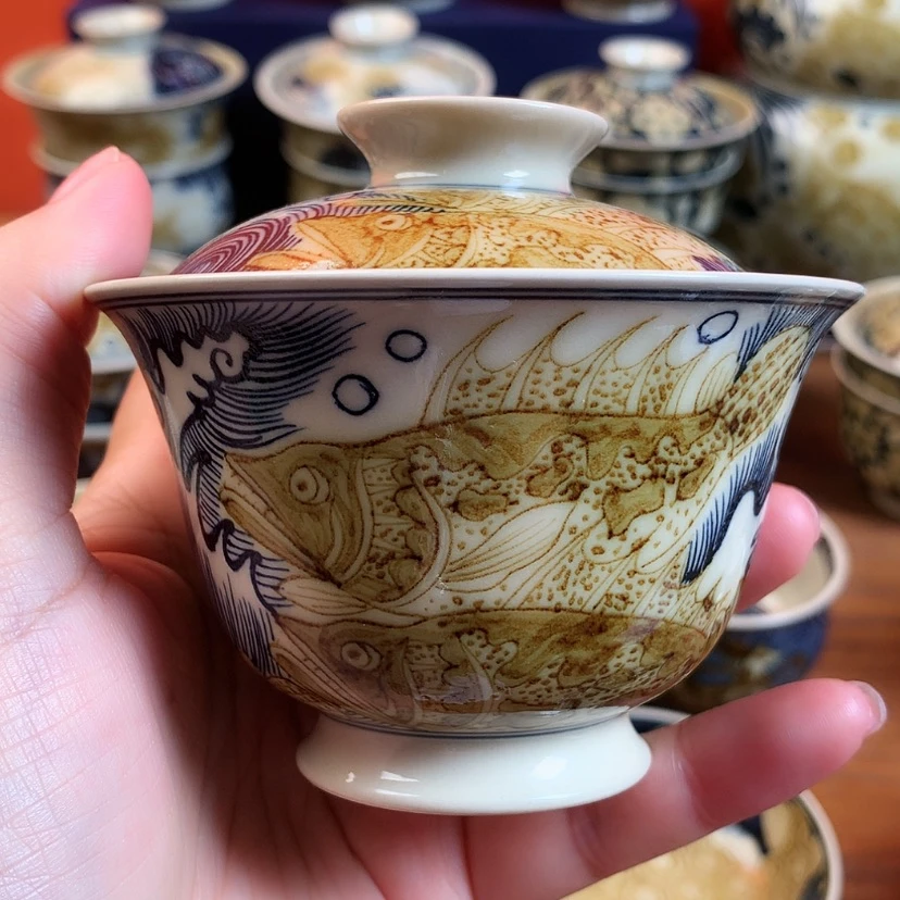 【闪购商品】老**学盖碗