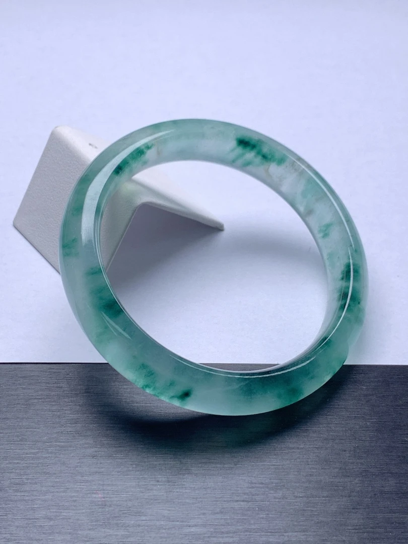 【杨子翠玉臻选】蓝色常规正圈