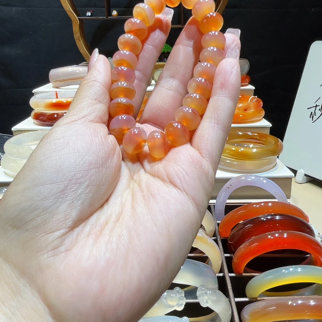 玛瑙/玉髓未镶嵌手串