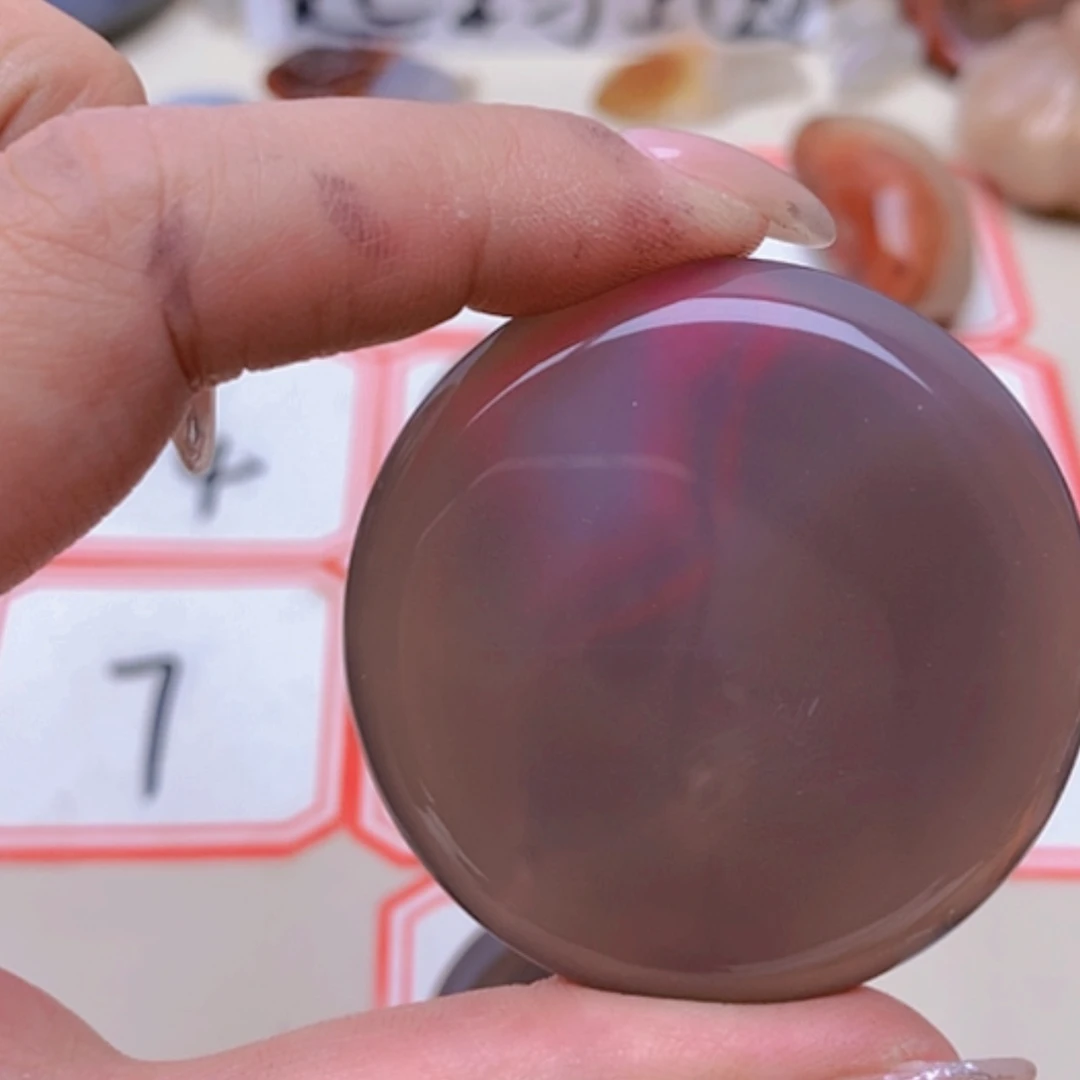 【闪购商品】未镶嵌玛瑙/玉髓珠宝半成品袁****）