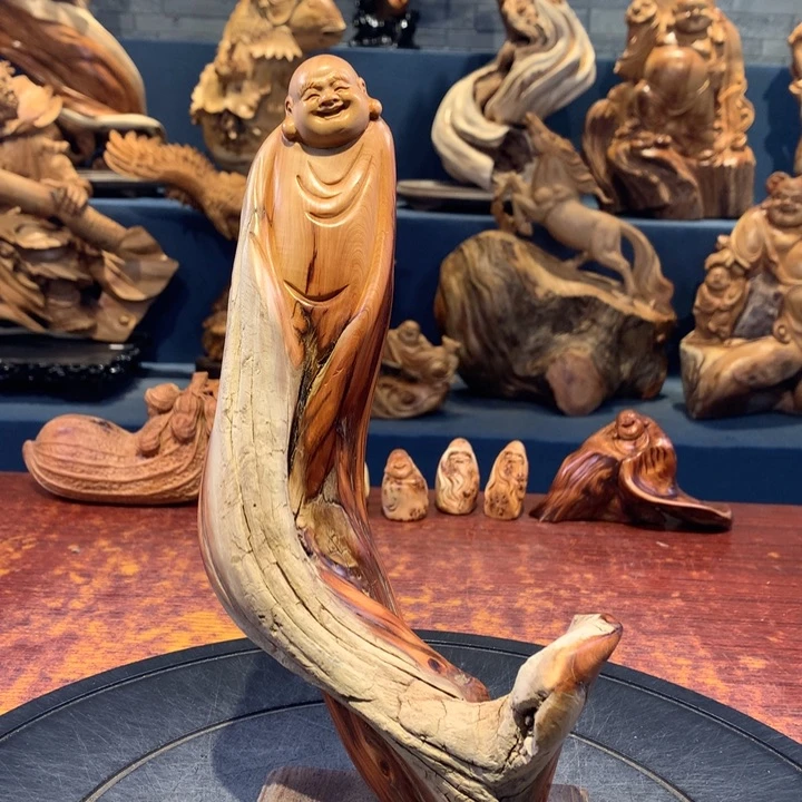 柏木（崖柏）根雕摆件