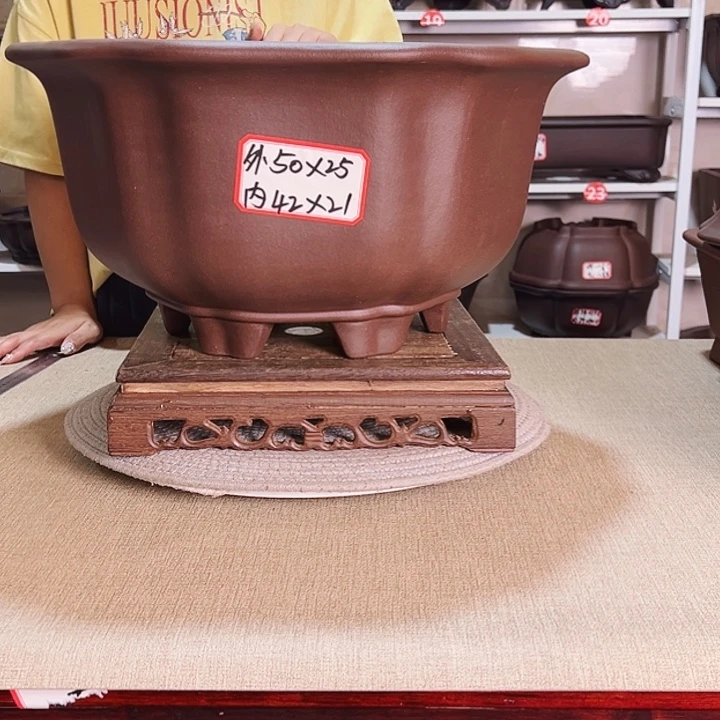 紫砂花盆紫砂花盆