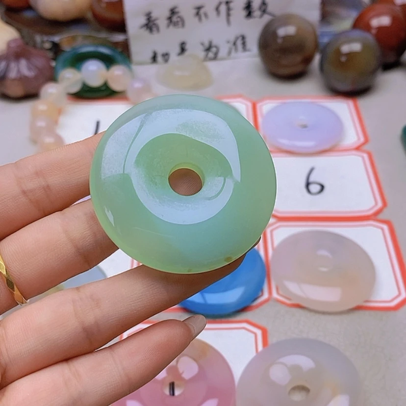 【闪购商品】未镶嵌玛瑙/玉髓珠宝半成品?*