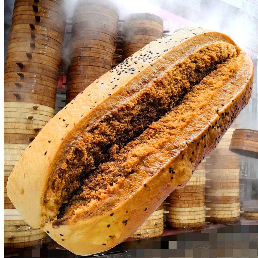 浙江台州仙居特色特产传统点心小吃红糖馒头发糕新鲜现做1.6斤/个