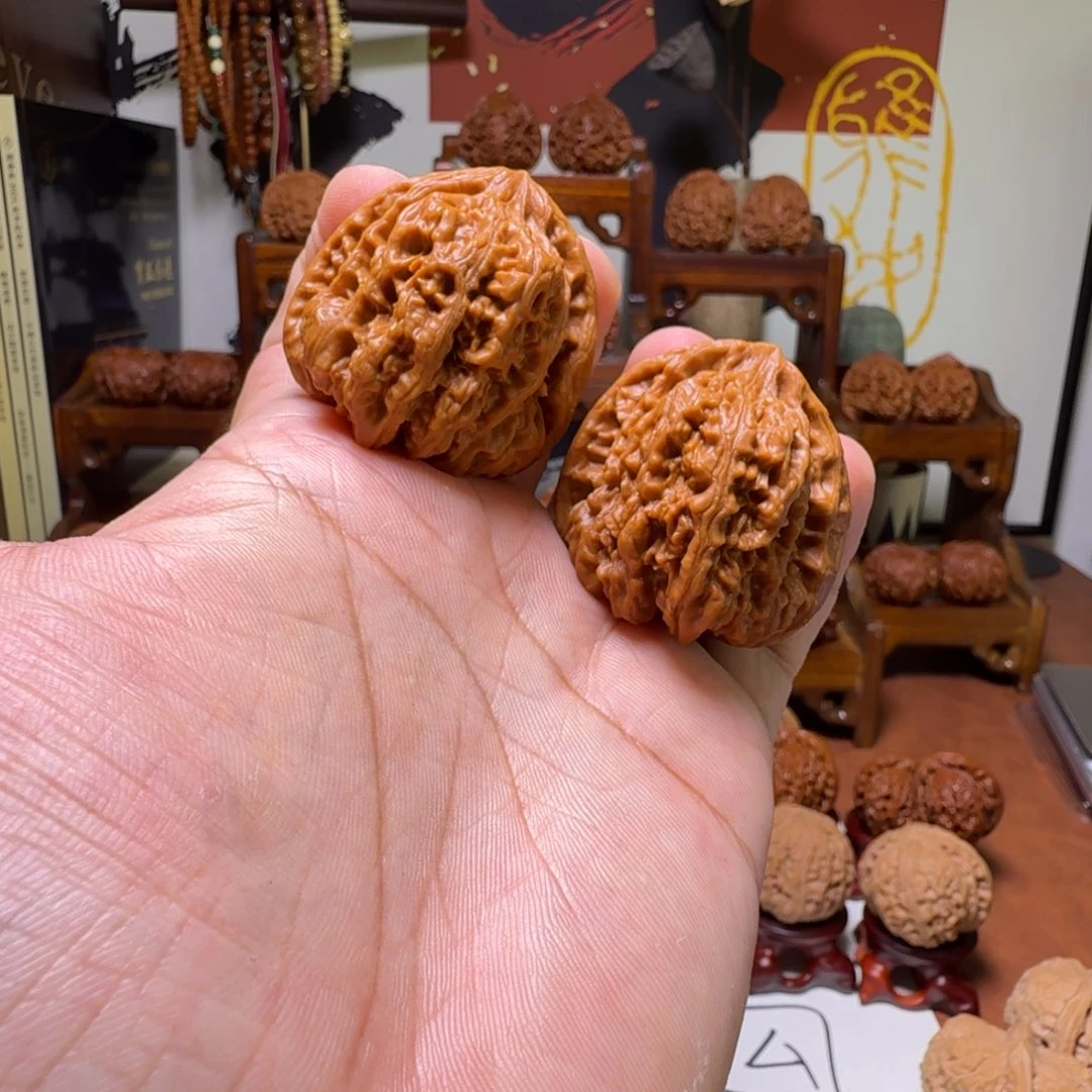 文玩核桃把件道哥俱乐部f金蟾王40