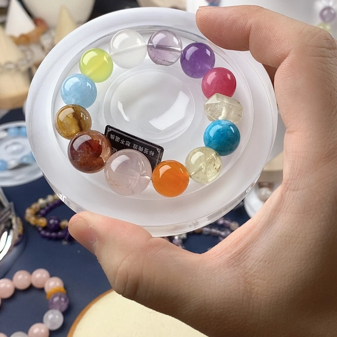 银S925镶嵌手链水晶