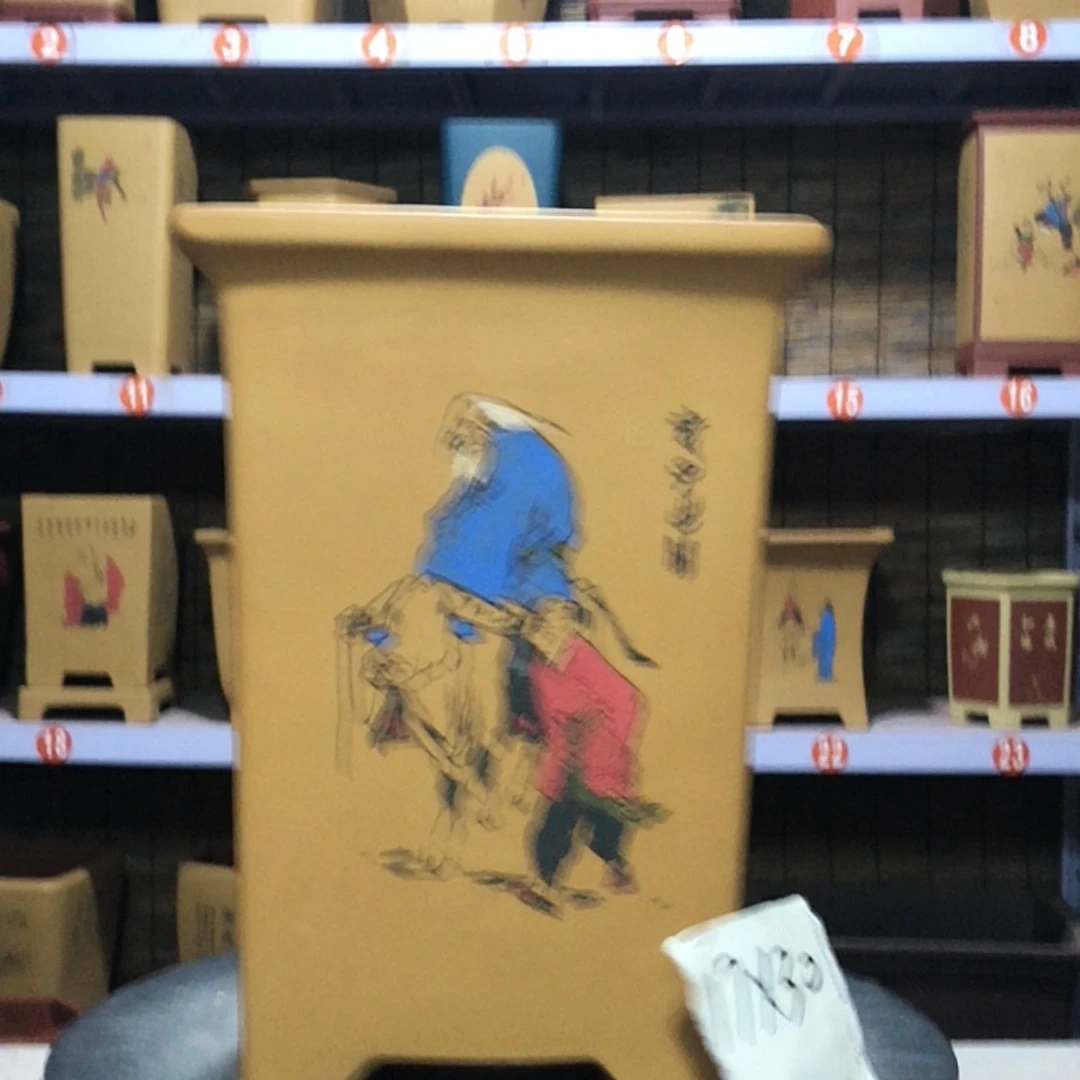 【闪购商品】紫砂花盆君**言手工制作