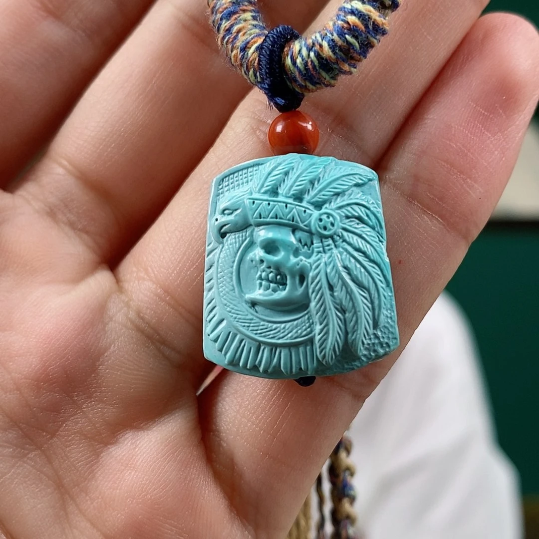 未镶嵌绿松石珠宝奇石