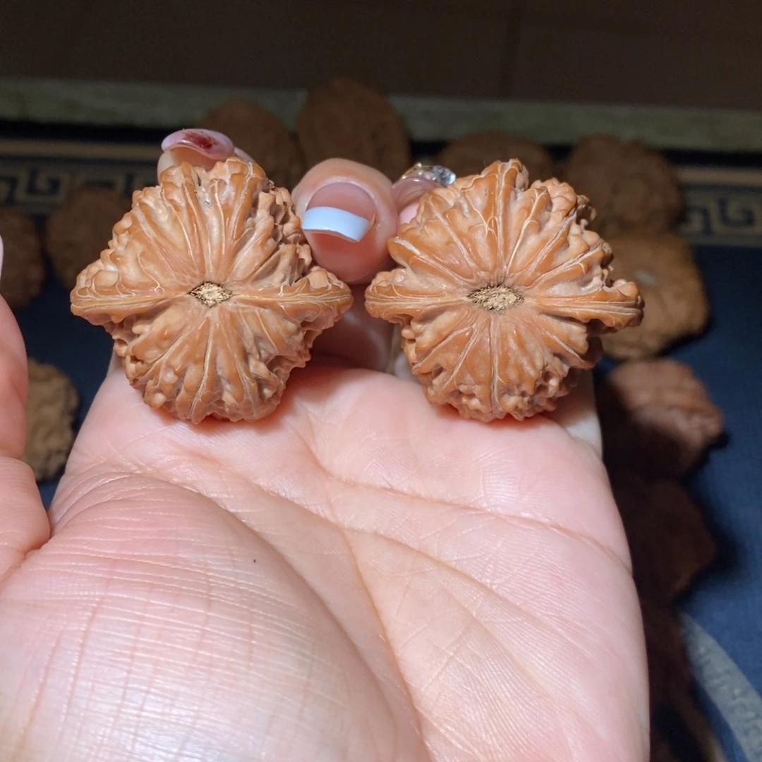 下***豆文玩核桃吊坠39尺全品磨盘