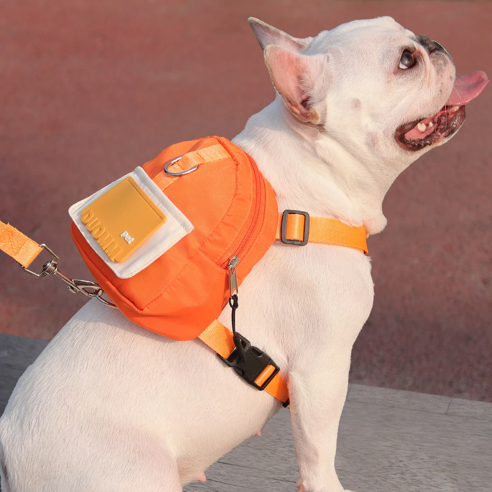 朵猫猫宠物狗狗背包可爱牵引胸背带中型犬书包便捷柴犬泰迪自背包