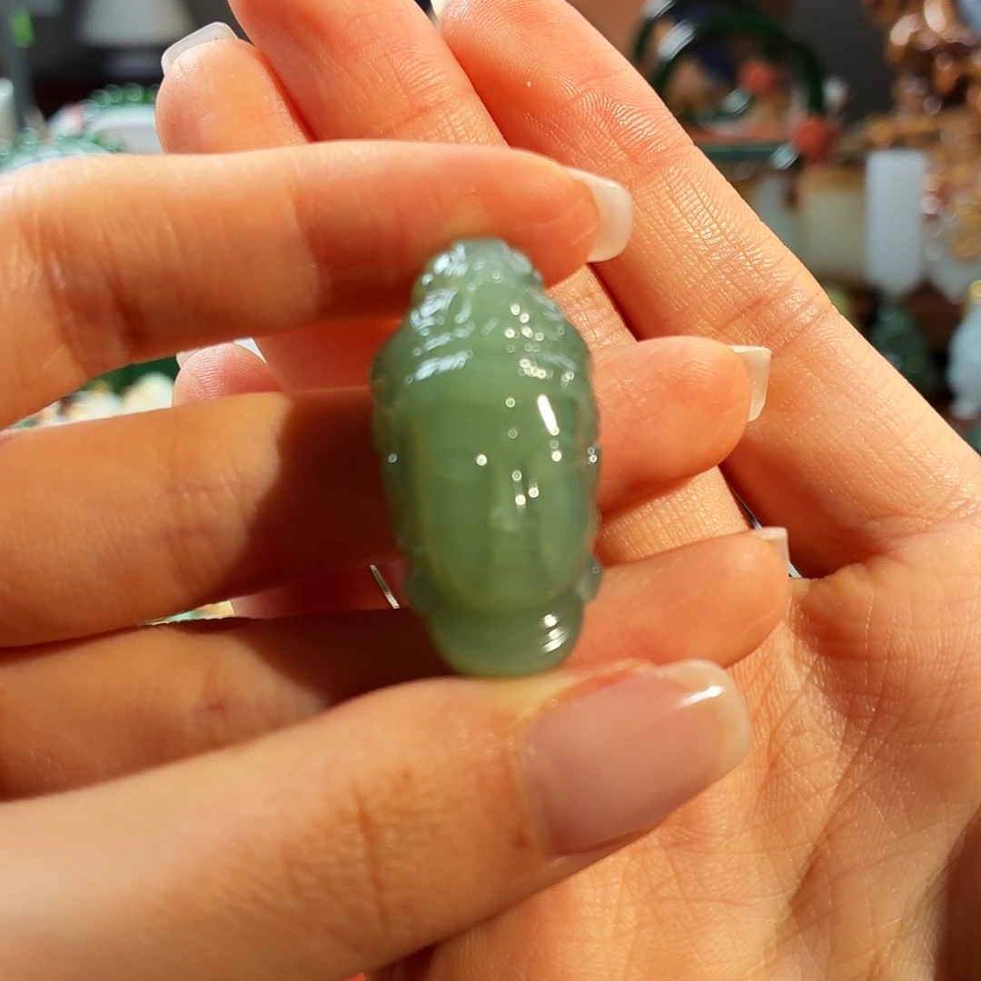 和田玉未镶嵌吊坠(不含链)T
