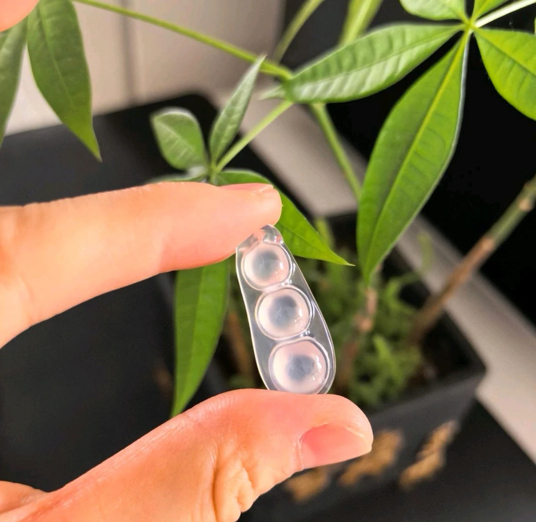 纯天然玛瑙冰豆子，连中三元