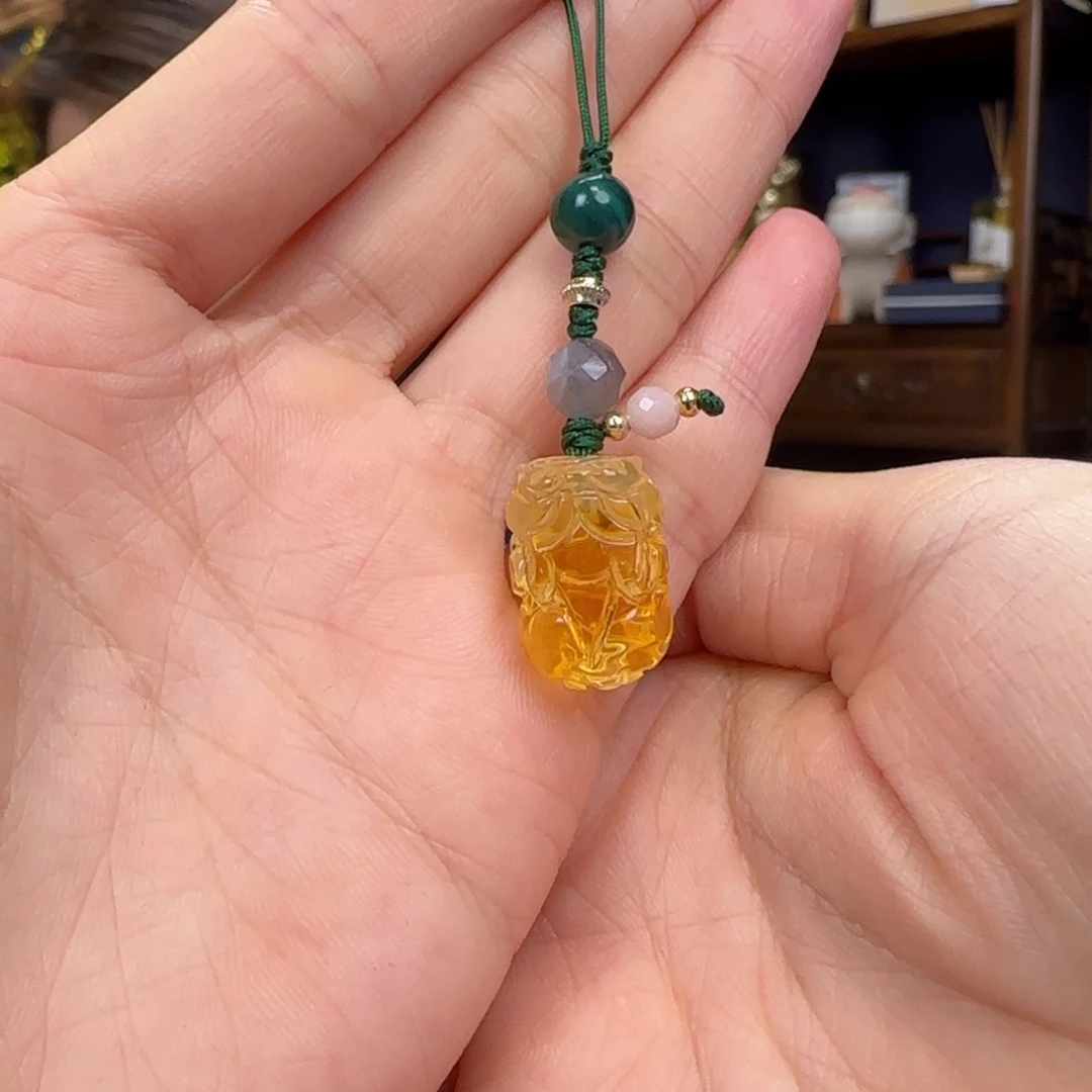 蜜蜡颈饰未镶嵌1111111111