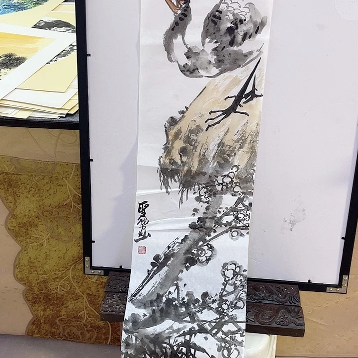 国画张圣敏先生纯手绘作品