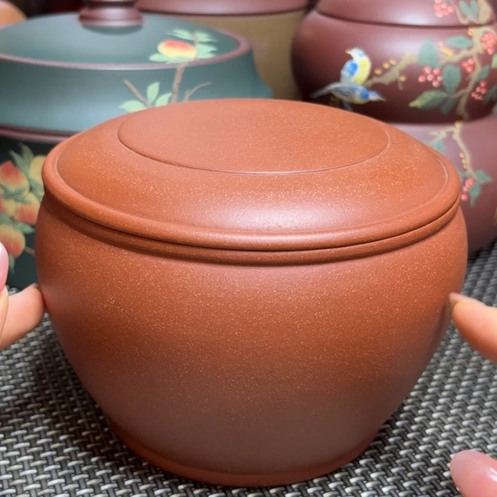 紫砂茶叶罐中高端紫砂茶叶罐