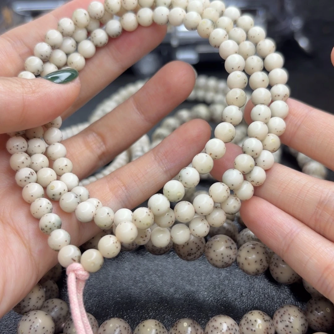 吊坠星月菩提6mm圆珠细星