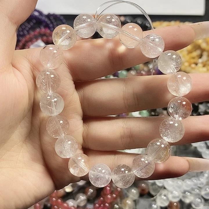 未镶嵌手链水晶兔毛