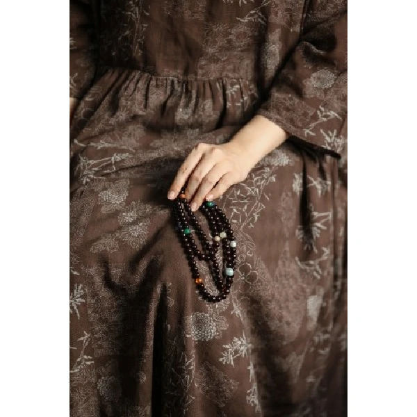 DD紫檀原创【观斓】8mm*108颗 手串