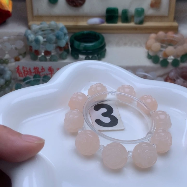 石英质玉手链未镶嵌