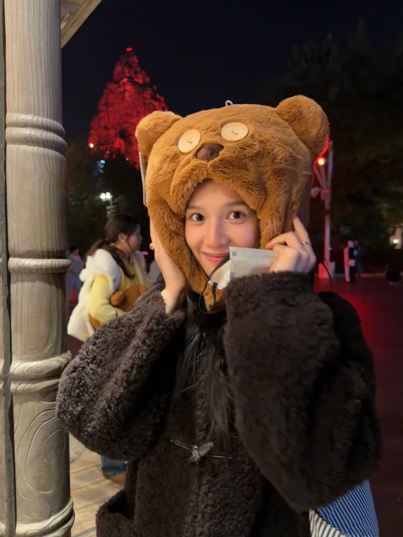 【张婧仪同款】休闲宽松暖绒绒立领全羊毛颗粒大衣外套女