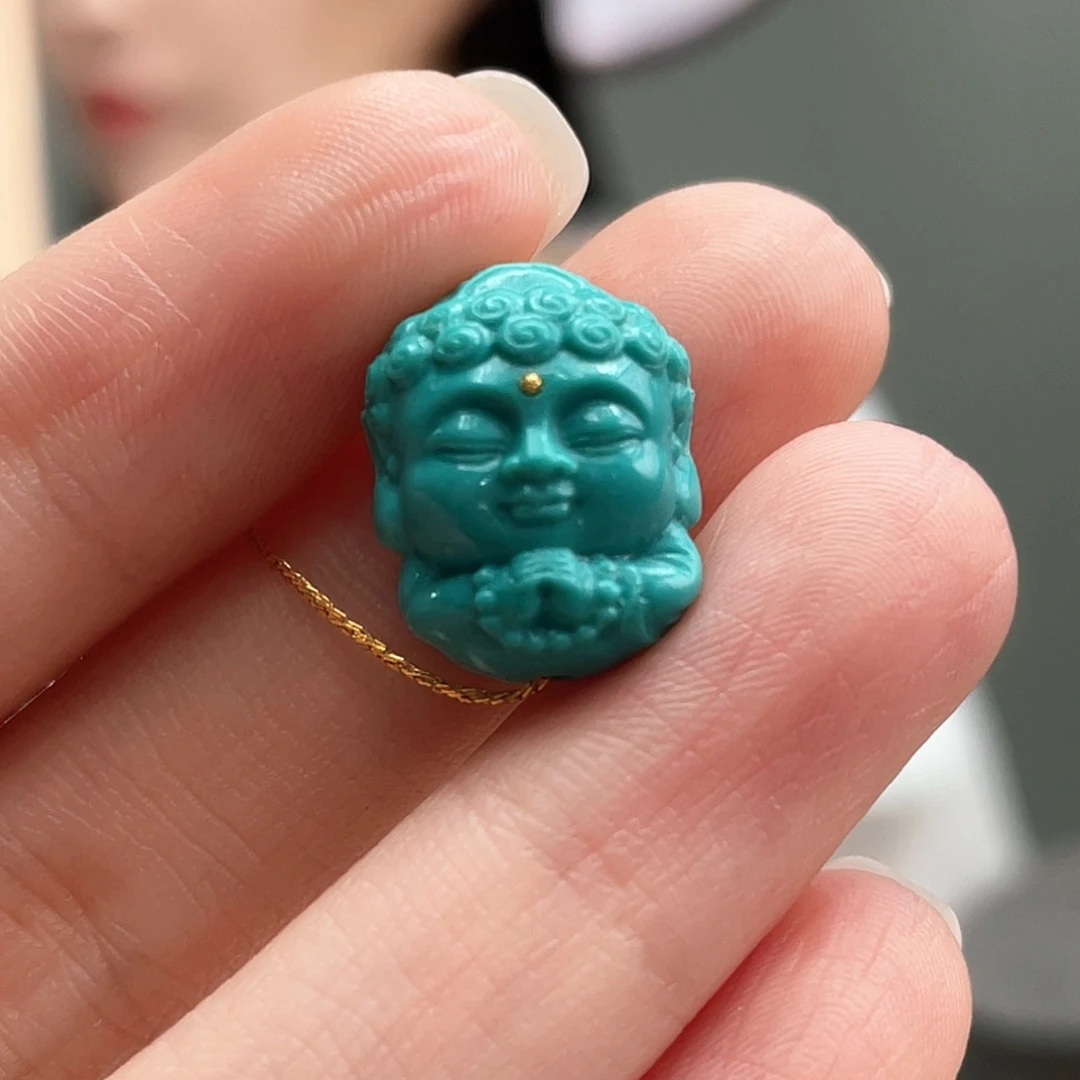 未镶嵌绿松石颈饰