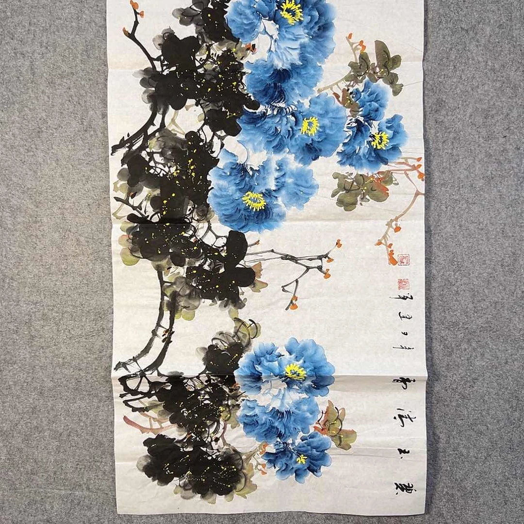 国画048 花鸟在此鸣叫的日子