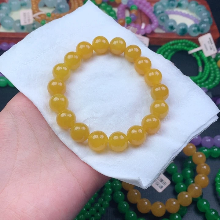 木****缅料卡12手串 一物一证