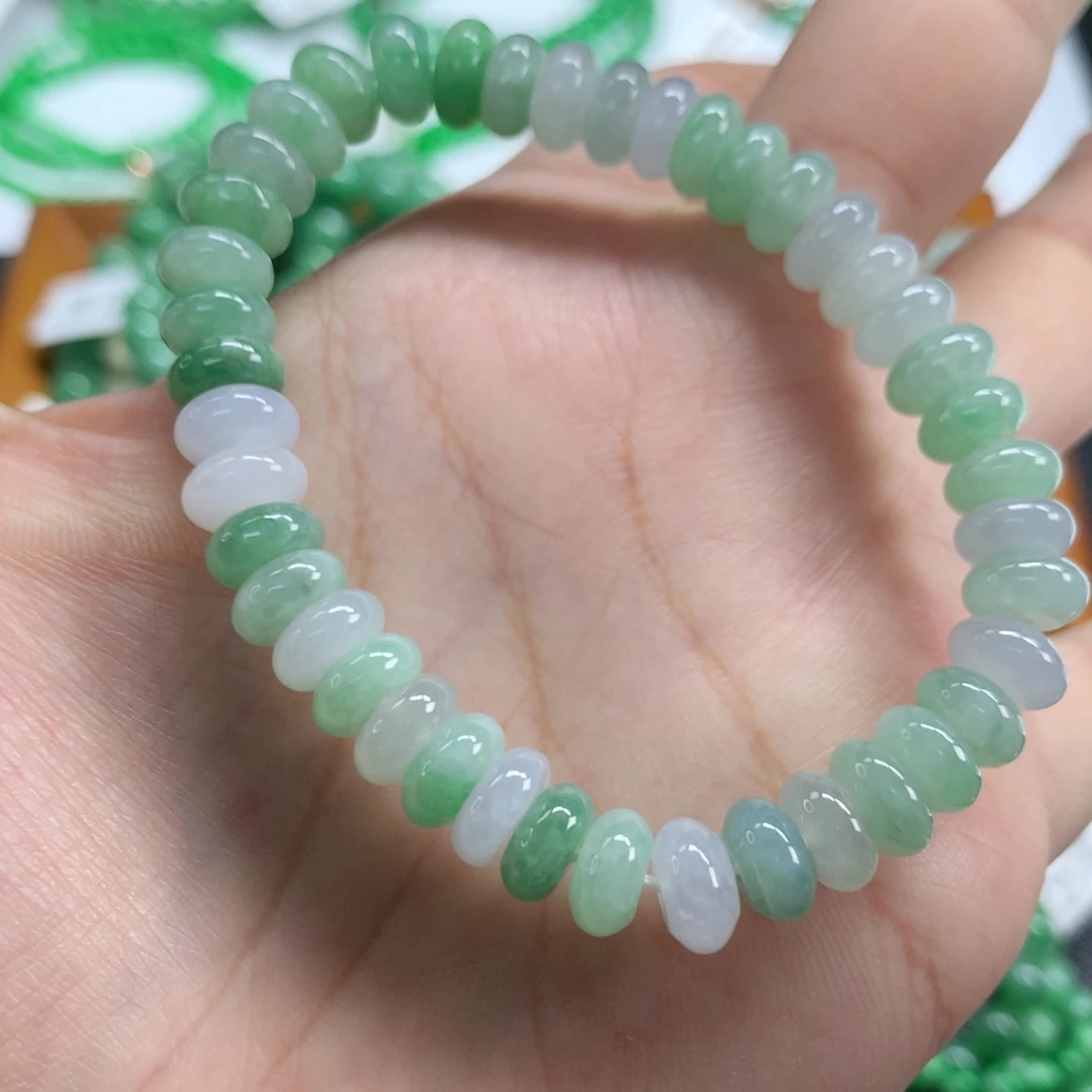 翡翠未镶嵌手链翡翠