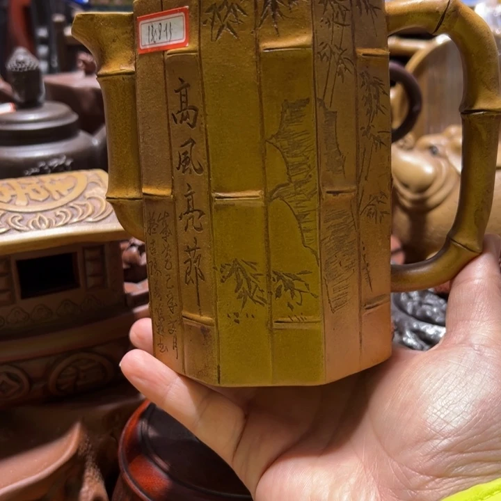 紫砂茶壶紫砂壶收藏起来了！