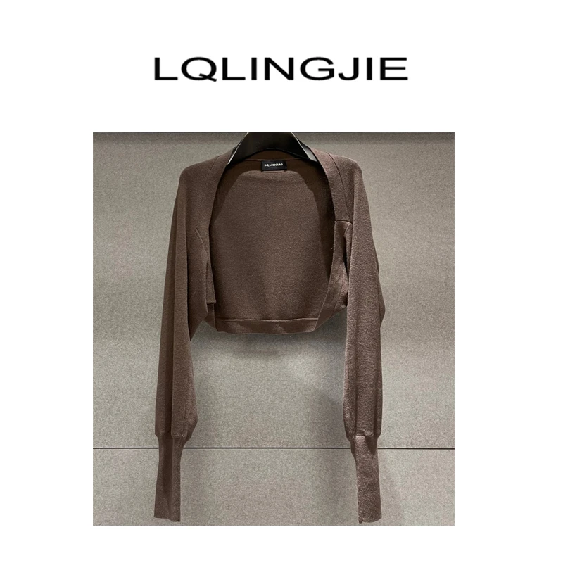 【清 不退差价】设计师款高定款时尚开衫外套76055