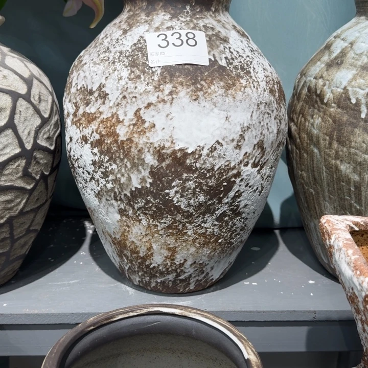 J***a瓷片景德镇高温花器编码338高36口10默认无孔