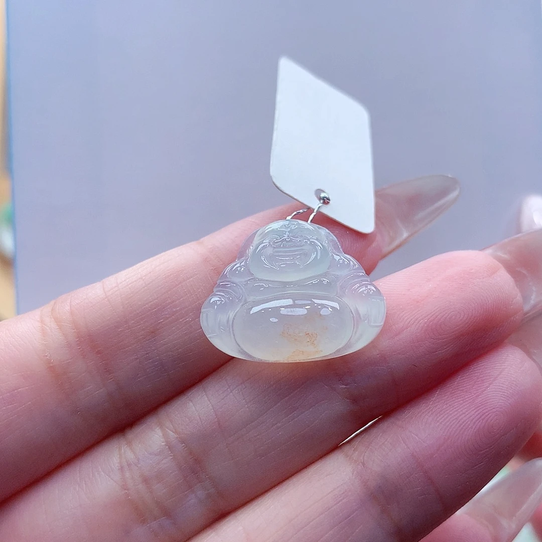 微***暖翡翠未镶嵌戒指缅甸A货