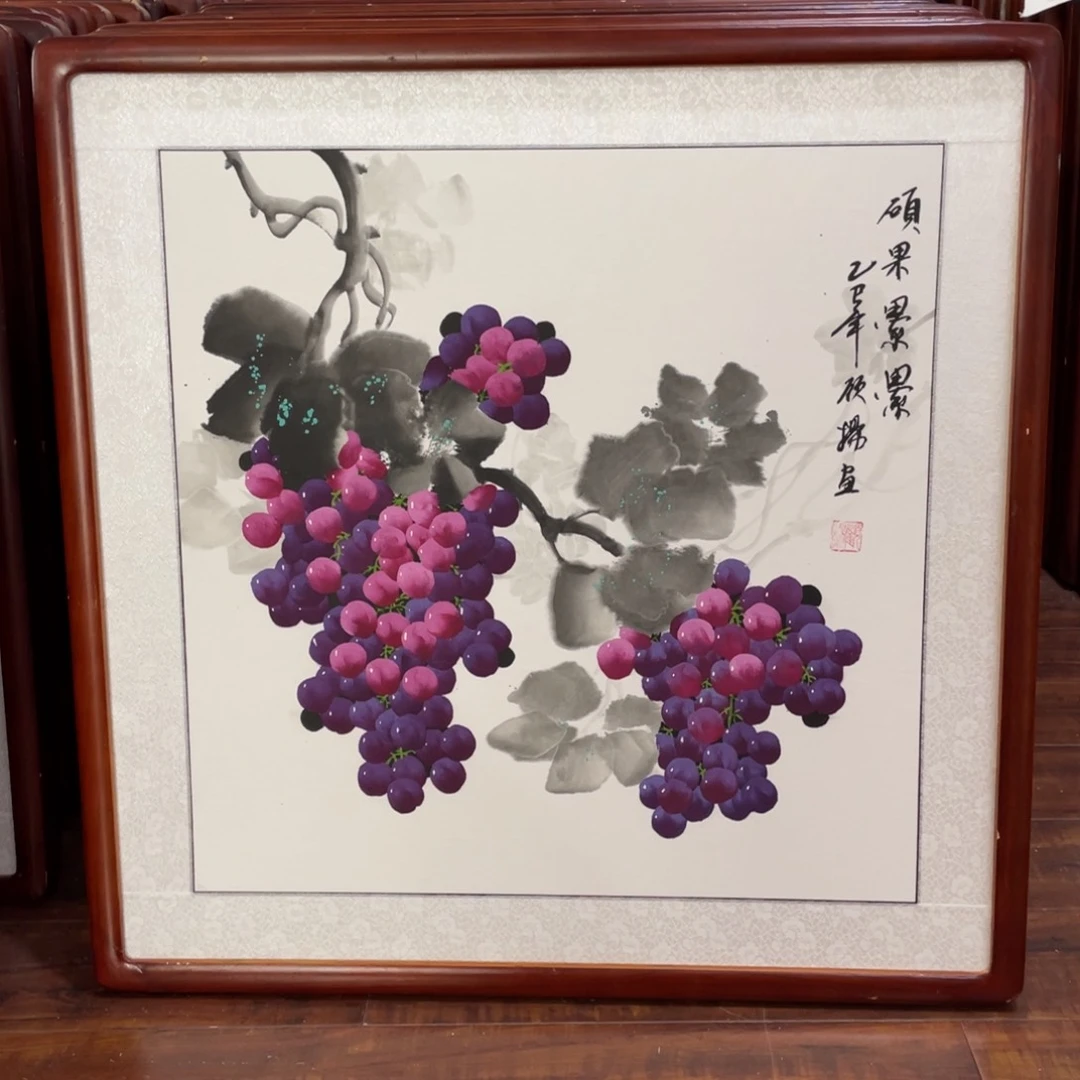 国画带框尺寸63*63厘米