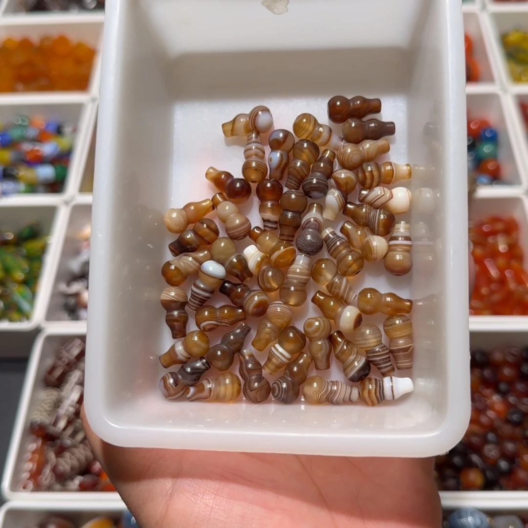 未镶嵌玛瑙/玉髓珠宝半成品