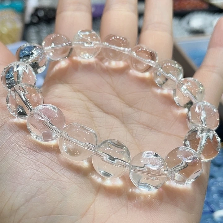 未镶嵌珠宝半成品水晶双A白水晶