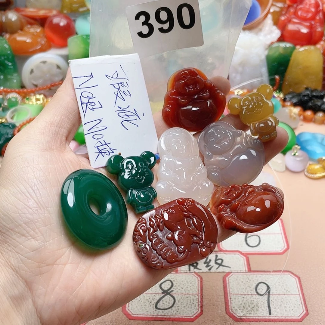 合金颈饰玛瑙/玉髓金*